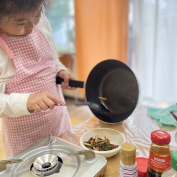 ３歳から本格クッキング